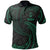 Guam Polynesian Polo Shirt Green Tribal Wave Unisex Green - Polynesian Pride