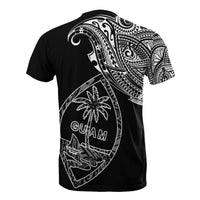 Guam T Shirt Sail Boat Black Style - Polynesian Pride