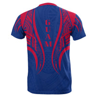 Guam T Shirt Guam Coat of Arms Polynesian Stylized - Polynesian Pride