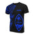 Guam T Shirt Micronesian Pattern Blue Flash Style Unisex Blue - Polynesian Pride