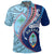 Guam Polo T Shirt Guam Flag Coat Of Arms Kanaloa Tatau Gen GU K7 Unisex Blue - Polynesian Pride
