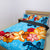 Hawaiian Duvet Cover Set - Turtle And Hibiscus - Polynesian Pride