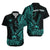(Custom Personalised) Hawaii Polynesian Hawaiian Shirt Ukulele Turquoise LT13 Unisex Turquoise - Polynesian Pride