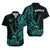 Hawaii Polynesian Hawaiian Shirt Ukulele Turquoise LT13 Unisex Turquoise - Polynesian Pride