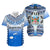 Fiji Hawaiian Shirt Kaiviti Fijian Special Tapa Pattern LT14 Unisex Blue - Polynesian Pride