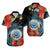 Federated States of Micronesia Hawaiian Shirt Hibiscus Flowers FSM Seal Polynesian LT14 Black - Polynesian Pride