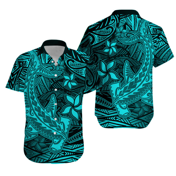 Personalised Palau Independence Day Long Sleeve Shirt Happy 29th Anniversary Polynesian Hammerhead Shark LT14