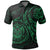 Polynesian All Over Polo Shirt Polynesian Green Turtle Tribal Tattoo Unisex Blue - Polynesian Pride