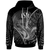 Federated States of Micronesia Hoodie Octopus Style White Color Unisex White - Polynesian Pride