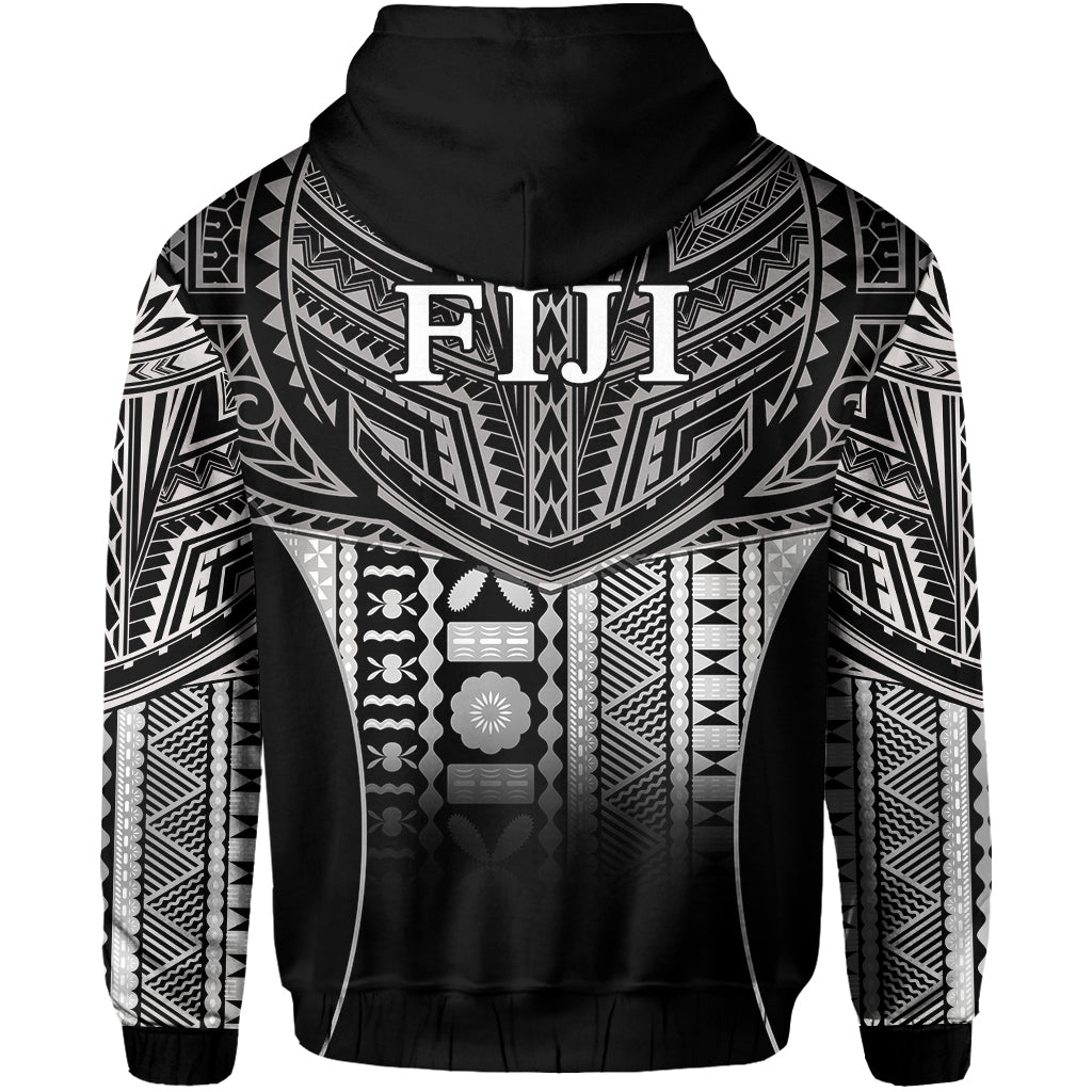 Fiji Faithful Hoodie Version Black LT13 - Polynesian Pride