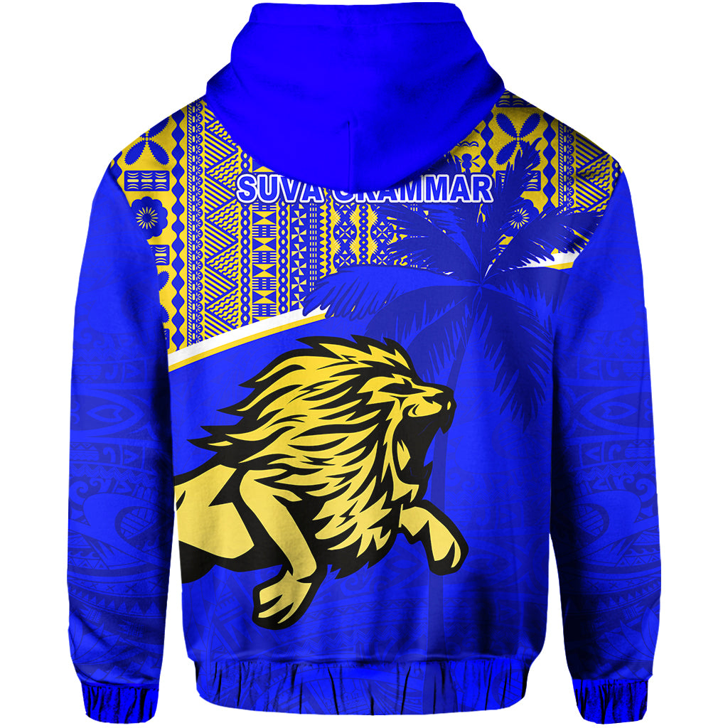 Suva Grammar School Hoodie Spirit Lion LT13 - Polynesian Pride