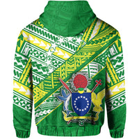 Cook Islands Rugby Hoodie New Breathable LT13 - Polynesian Pride