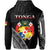 Tonga Hoodie Tongan Pattern Blithesome Version Black LT13 - Polynesian Pride