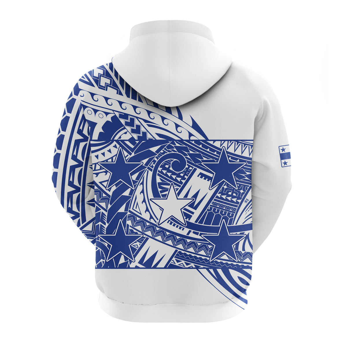 Custom Gambier Islands Hoodie Polynesian Pattern French Polynesia LT13 - Polynesian Pride