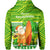 Custom Hawaii Christmas Zip Hoodie Polynesian Mele Kalikimaka Santa Claus LT13 - Polynesian Pride