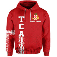 Custom Kolisi Tonga Hoodie TCA LT13 - Polynesian Pride
