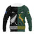 South Africa Protea and New Zealand Fern Hoodie Rugby Go Springboks vs All Black LT13 - Polynesian Pride