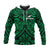 (Custom Text and Number) New Zealand Silver Fern Rugby Hoodie All Black Green NZ Maori Pattern LT13 - Polynesian Pride