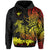 Custom Hawaii Polynesian Zip Hoodie Wild Hammerhead Sharks Fresh Life LT13 - Polynesian Pride