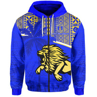 Suva Grammar School Zip Hoodie (For Kid) Spirit Lion LT13 Unisex Blue - Polynesian Pride