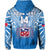 (Custom Text and Number) Samoa Rugby Hoodie Personalise Toa Samoa Polynesian Pacific Blue Version LT14 - Polynesian Pride