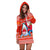 (Custom Personalised) Hawaii Christmas Hoodie Dress Santa Shark Mele Kalikimaka Tribal LT14 - Polynesian Pride