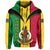 (Custom Text and Number) Vanuatu Hoodie Pig Tusk Polynesian LT13 - Polynesian Pride