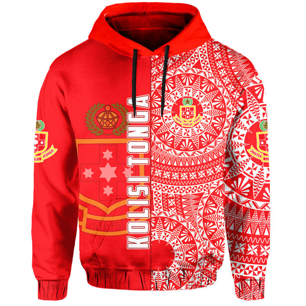 Custom Tonga Rugby Hoodie Dress Proud Tongan Ngatu Kupesi World Cup 2023 No1 LT9