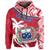 Samoa Hoodie Samoan Coat of Arms With Coconut Red Style LT14 Hoodie Red - Polynesian Pride