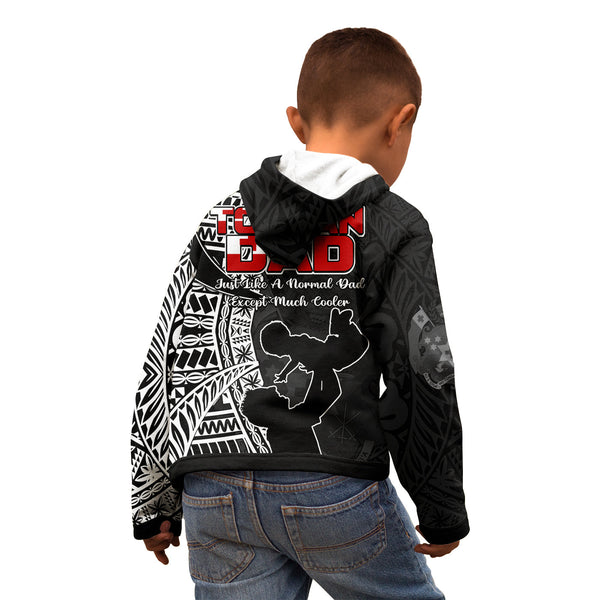 Tonga Hoodie KID Happy Tongan Fathers Day LT13