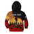 (Custom Personalised) New Zealand Anzac Hoodie KID Maori Camouflage Mix Poppies We Will Remember Them LT14 - Polynesian Pride