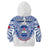 (Custom Text And Number) Samoa Rugby Hoodie KID Manu Samoa 7s Ginger White Polynesian LT14 - Polynesian Pride