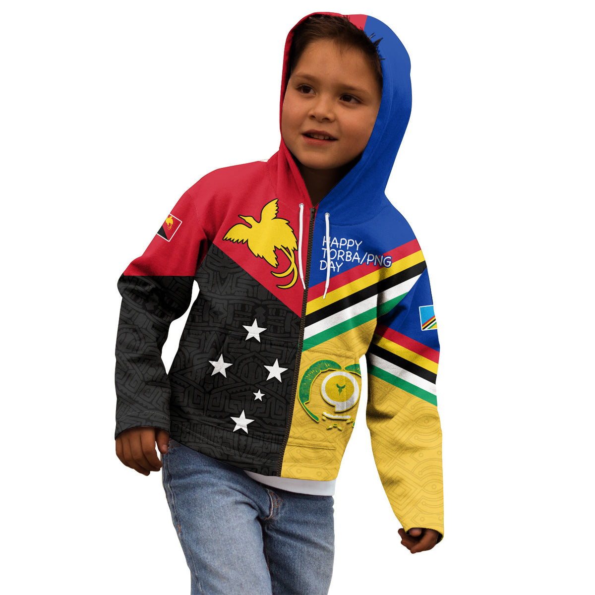 Torba PNG Day Hoodie KID 2022 Simple Polynesia LT13 - Polynesian Pride