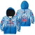 (Custom Text And Number) Samoa Rugby Hoodie KID Personalise Toa Samoa Polynesian Pacific Blue Version LT14 - Polynesian Pride