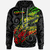 Chuuk States All Over Hoodie Reggae Color Broken Style Unisex Black - Polynesian Pride