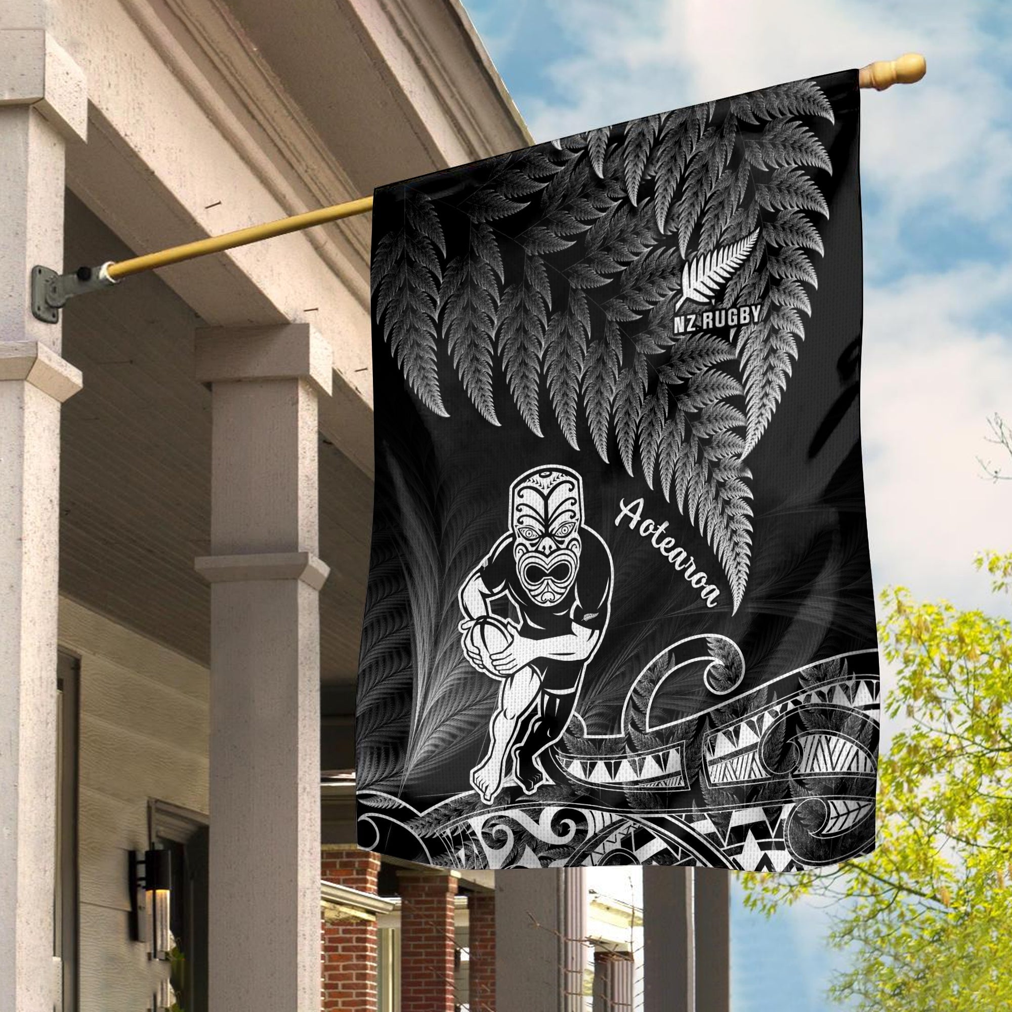 custom-text-and-number-new-zealand-silver-fern-rugby-flag-all-black-koru-maori