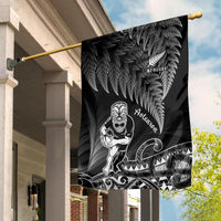 New Zealand Silver Fern Rugby Flag All Black Koru Maori LT14 - Polynesian Pride
