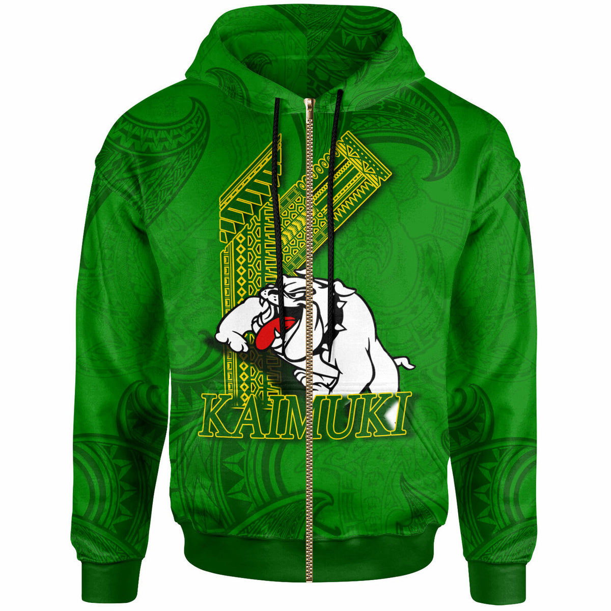 Hawaii Custom Hoodie Kaimuki High School Logo LT10 - Polynesian Pride