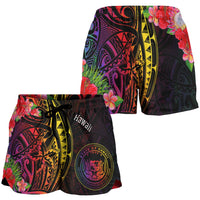 Hawaii Women's Shorts - Tropical Hippie Style - Polynesian Pride