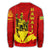 Hawaiian King Kanaka Map Polynesian Sweatshirt - Royal - Hala Style - AH - Polynesian Pride