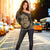 Hawaii Anchor Hibiscus Flower Vintage Women's Off Shoulder Sweater - AH - Gold - Polynesian Pride