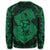 Hawaii Anchor Hibiscus Flower Vintage Sweatshirt - AH - Green - Polynesian Pride