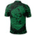 Hawaii Anchor Hibiscus Flower Vintage Polo Shirt Green - Polynesian Pride