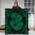 Hawaii Anchor Hibiscus Flower Vintage Premium Quilts - AH - Green - Polynesian Pride