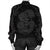 Hawaii Anchor Hibiscus Flower Vintage Bomber Jacket - AH - Grey - Polynesian Pride