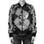 Hawaii Anchor Hibiscus Flower Vintage Bomber Jacket - AH - Polynesian Pride