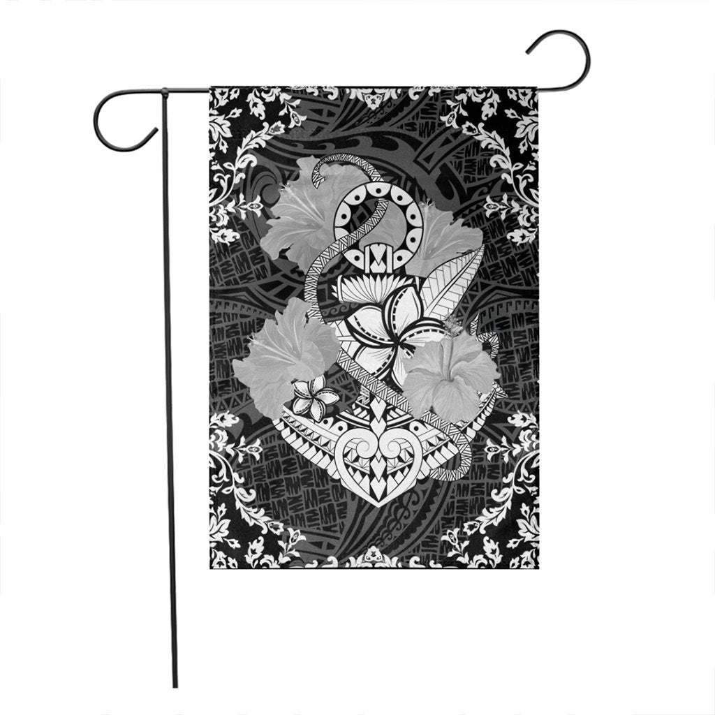 Hawaii Anchor Hibiscus Flower Vintage Flag - AH - Polynesian Pride