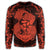 Hawaii Anchor Hibiscus Flower Vintage Sweatshirt - AH - Orange - Polynesian Pride