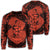 Hawaii Anchor Hibiscus Flower Vintage Sweatshirt - AH - Orange Unisex Black - Polynesian Pride