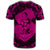 Hawaii Anchor Hibiscus Flower Vintage T Shirt Pink - Polynesian Pride